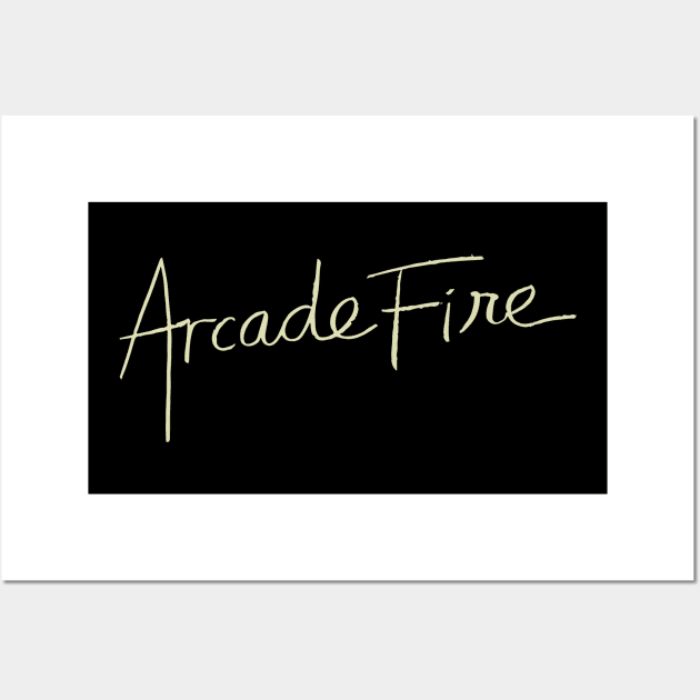 Arcade Fire Wall Art by Daniel Cantrell